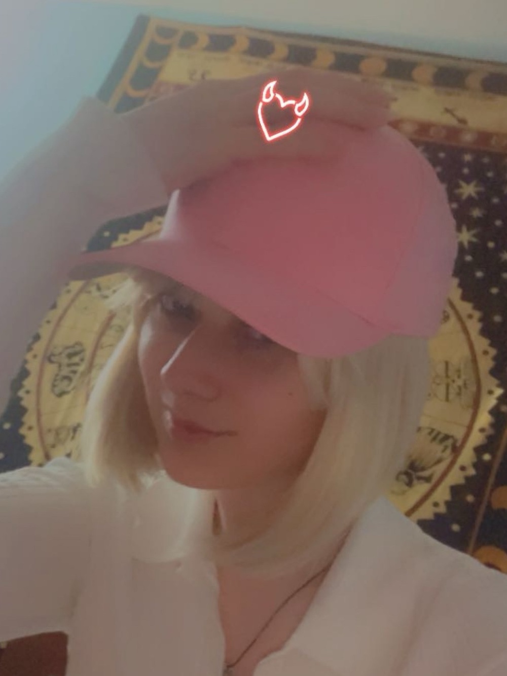 Pink Baseball Cap - Solid Bubblegum Pink